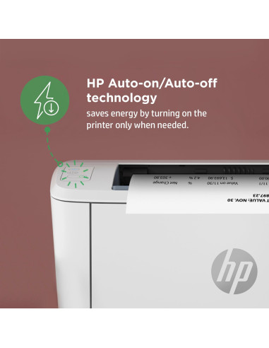 Laser Printer, HP, LaserJet M110w, USB 2.0, Bluetooth, WiFi, 7MD66F
