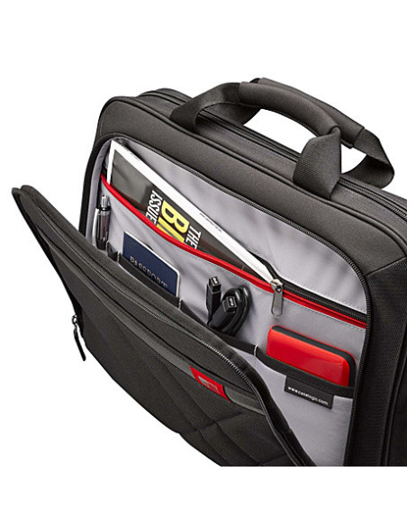 Case Logic | DLC115 | Fits up to size 15 " | Messenger - Briefcase | Shoulder strap | Black