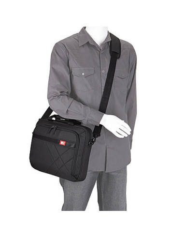 Case Logic | DLC115 | Fits up to size 15 " | Messenger - Briefcase | Shoulder strap | Black