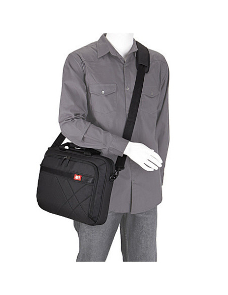 Case Logic | DLC115 | Fits up to size 15 " | Messenger - Briefcase | Shoulder strap | Black