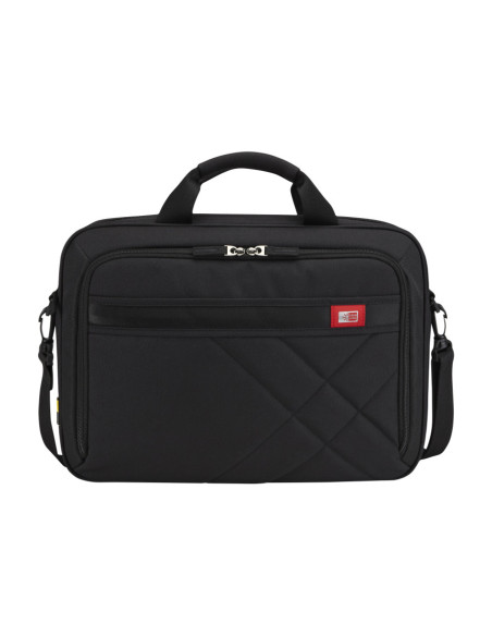 Case Logic | DLC115 | Fits up to size 15 " | Messenger - Briefcase | Shoulder strap | Black
