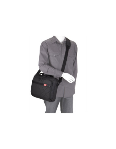 Case Logic | DLC115 | Fits up to size 15 " | Messenger - Briefcase | Shoulder strap | Black