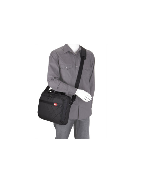 Case Logic | DLC115 | Fits up to size 15 " | Messenger - Briefcase | Shoulder strap | Black