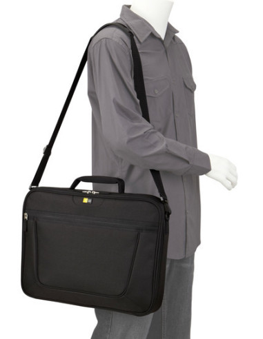 Case Logic | VNCI217 | Fits up to size 17.3 " | Messenger - Briefcase | Shoulder strap | Black