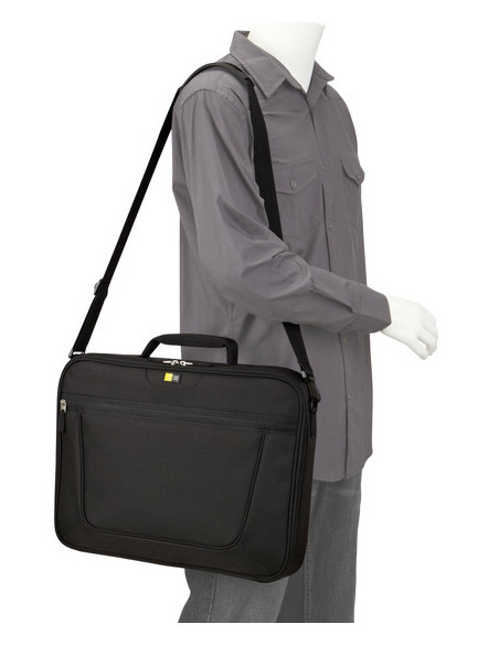 Case Logic | VNCI217 | Fits up to size 17.3 " | Messenger - Briefcase | Shoulder strap | Black