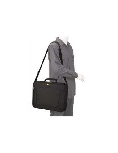 Case Logic | VNCI217 | Fits up to size 17.3 " | Messenger - Briefcase | Shoulder strap | Black