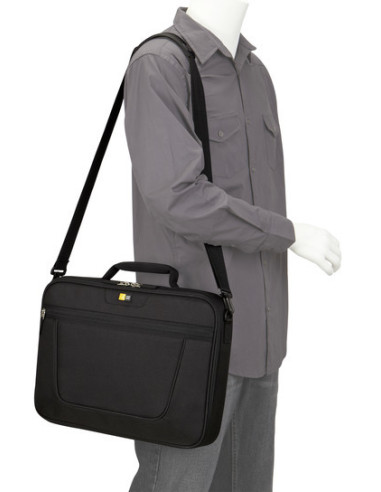 Case Logic | VNCI215 | Fits up to size 15.6 " | Messenger - Briefcase | Shoulder strap | Black