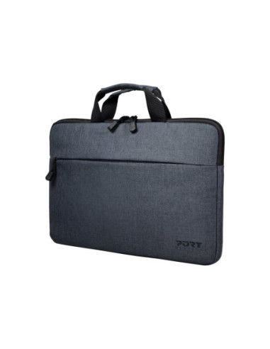 PORT DESIGNS | Belize | Fits up to size 15.6 " | Messenger - Briefcase | Shoulder strap | Black