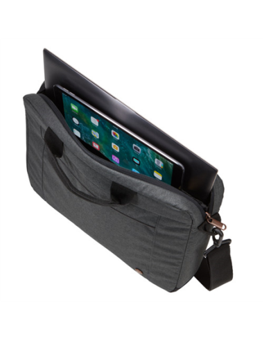 Case Logic | Era Attach | Fits up to size 14 " | Messenger - Briefcase | Shoulder strap | Obsidian