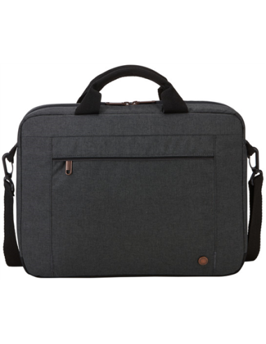 Case Logic | Era Attach | Fits up to size 14 " | Messenger - Briefcase | Shoulder strap | Obsidian