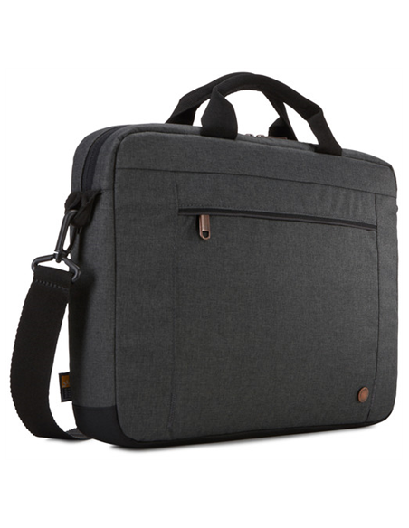 Case Logic | Era Attach | Fits up to size 14 " | Messenger - Briefcase | Shoulder strap | Obsidian