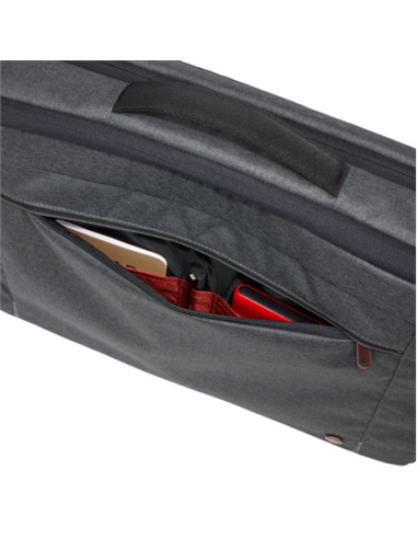 Case Logic | Era Hybrid Briefcase | Fits up to size 15.6 " | Messenger - Briefcase/Backpack | Shoulder strap | Obsidian