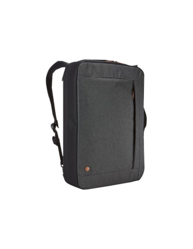 Case Logic | Era Hybrid Briefcase | Fits up to size 15.6 " | Messenger - Briefcase/Backpack | Shoulder strap | Obsidian