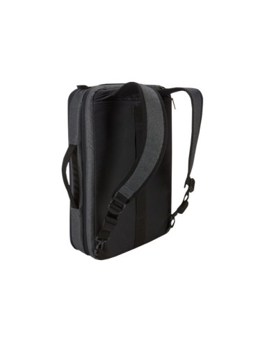 Case Logic | Era Hybrid Briefcase | Fits up to size 15.6 " | Messenger - Briefcase/Backpack | Shoulder strap | Obsidian