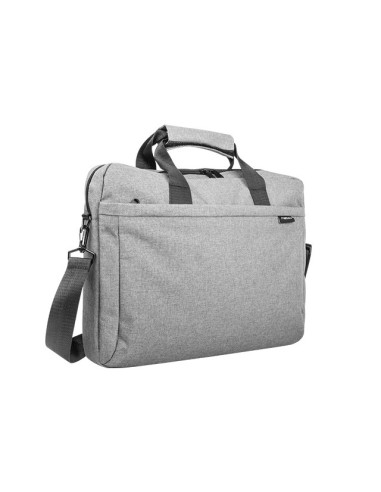 Natec Laptop Bag, Mustela, 15.6", Grey | Natec | Mustela | Fits up to size 15.6 " | Toploading laptop case | Shoulder strap | G