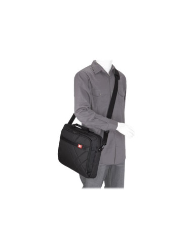 Case Logic | Casual Laptop Bag | DLC117 | Fits up to size 17 " | Laptop Bag | Shoulder strap | Black