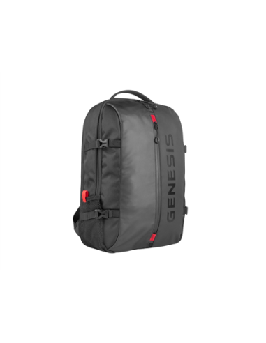 Genesis | Laptop Backpack | Pallad 410 | Backpack | Shoulder strap | Black