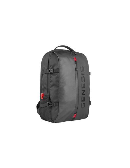 Genesis | Laptop Backpack | Pallad 410 | Backpack | Shoulder strap | Black