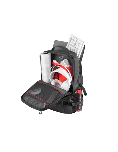 Genesis | Laptop Backpack | Pallad 410 | Backpack | Shoulder strap | Black
