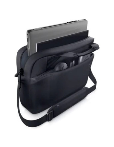 Dell | Ecoloop Pro Slim Briefcase | Fits up to size 15.6 " | Briefcase | Shoulder strap | Waterproof | Black