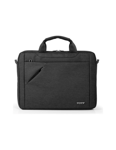 PORT DESIGNS | S13 Sydney ECO Case | Fits up to size 13/14 " | Top Loading | Shoulder strap | Black