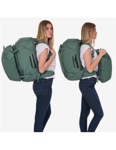 Thule | Landmark, 60 L | Women's travel pack | Hazy Green