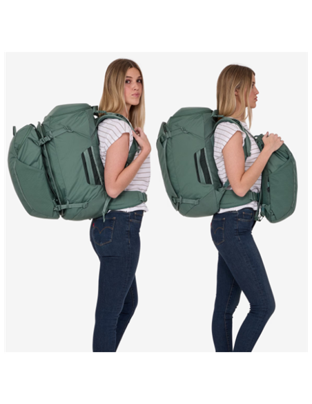 Thule | Landmark, 60 L | Women's travel pack | Hazy Green