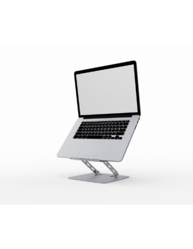 Gembird | Foldable Notebook Riser Stand | NBS-D1-04 | Fits up to size 11-15.6 " | Notebook Stand | Spacegrey