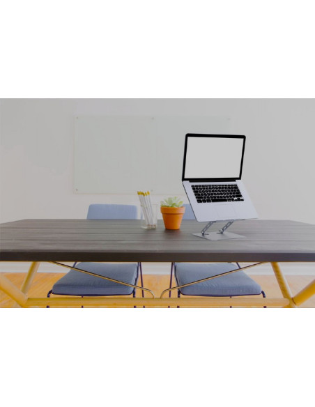 Gembird | Foldable Notebook Riser Stand | NBS-D1-04 | Fits up to size 11-15.6 " | Notebook Stand | Spacegrey