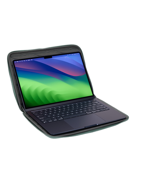 Thule | Gauntlet | Fits up to size 14 " | MacBook Sleeve | Hazy green