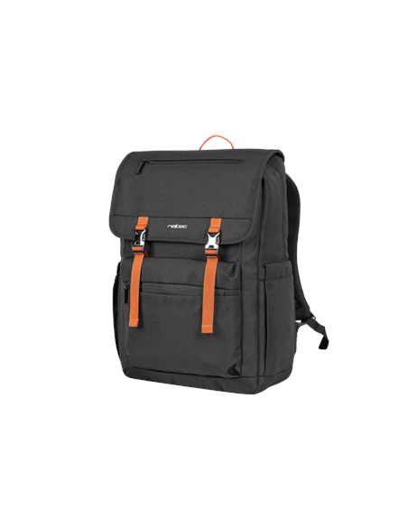 Natec | Backpack | Niala | Fits up to size 15.6 " | Backpack | Black/Orange