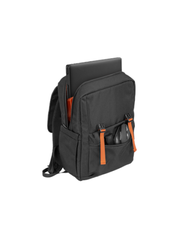 Natec | Backpack | Niala | Fits up to size 15.6 " | Backpack | Black/Orange