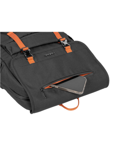 Natec | Backpack | Niala | Fits up to size 15.6 " | Backpack | Black/Orange