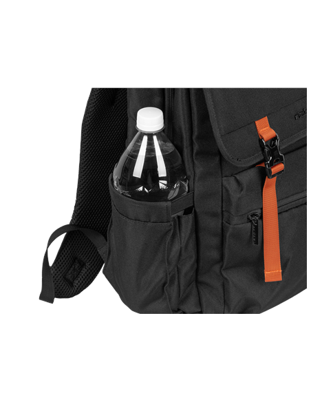 Natec | Backpack | Niala | Fits up to size 15.6 " | Backpack | Black/Orange