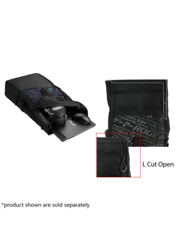 Asus BP4701 ROG BACKPACK/15_17 | Asus | Notebook carrying backpack | BP4701 | Fits up to size 17 " | Backpack | Black