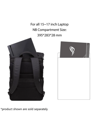 Asus BP4701 ROG BACKPACK/15_17 | Asus | Notebook carrying backpack | BP4701 | Fits up to size 17 " | Backpack | Black