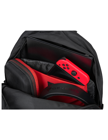 Genesis | Pallad 200 | Fits up to size 14.1 " | Backpack | Shoulder strap | Black