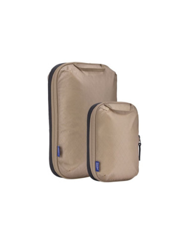 Thule | Compression Cube Set, Small/Medium | Packing Cube | Gentle Beige