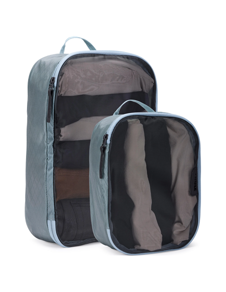 Thule | Packing Cube Set, 1x Medium, 1x Small | Packing Cube | Pond Gray