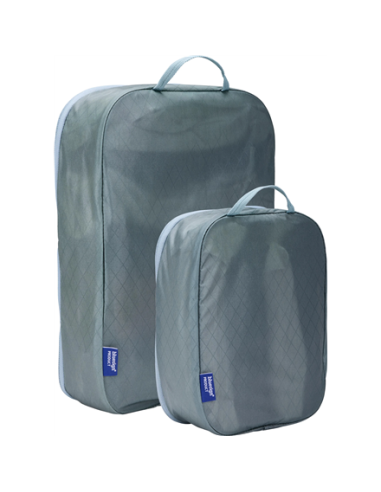 Thule | Packing Cube Set, 1x Medium, 1x Small | Packing Cube | Pond Gray