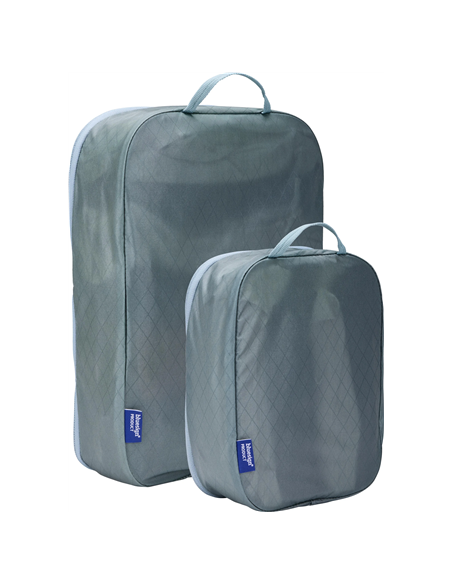 Thule | Packing Cube Set, 1x Medium, 1x Small | Packing Cube | Pond Gray