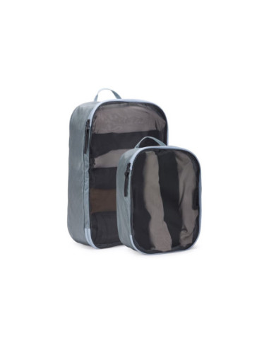 Thule | Packing Cube Set, 1x Medium, 1x Small | Packing Cube | Pond Gray