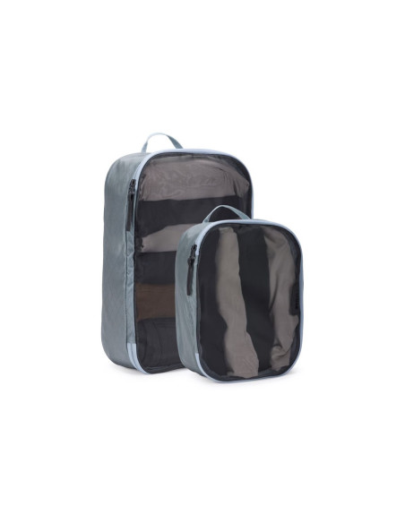 Thule | Packing Cube Set, 1x Medium, 1x Small | Packing Cube | Pond Gray
