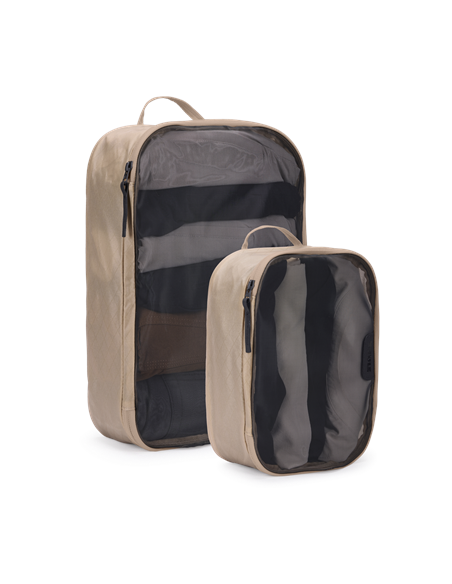 Thule | Packing Cube Set, 1x Medium, 1x Small | Packing Cube | Gentle Beige