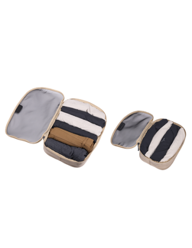 Thule | Packing Cube Set, 1x Medium, 1x Small | Packing Cube | Gentle Beige