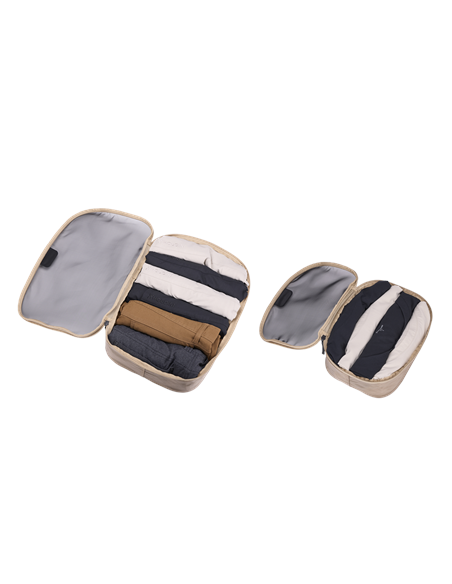 Thule | Packing Cube Set, 1x Medium, 1x Small | Packing Cube | Gentle Beige