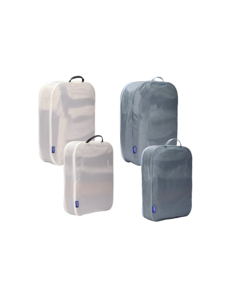 Thule | Packing Cube, 2x Large, 2x Medium | Packing Cube | Pond Gray/White