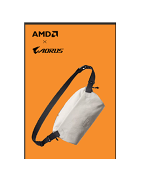 Gigabyte | AORUS AMD | Sling Bag | Grey