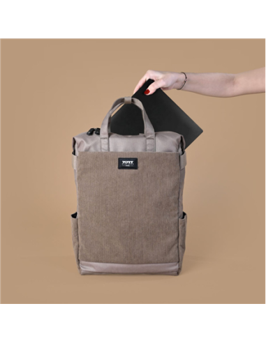 PORT DESIGNS MILANO II | Fits up to size 14-16 " | Backpack | Shoulder strap | Brown