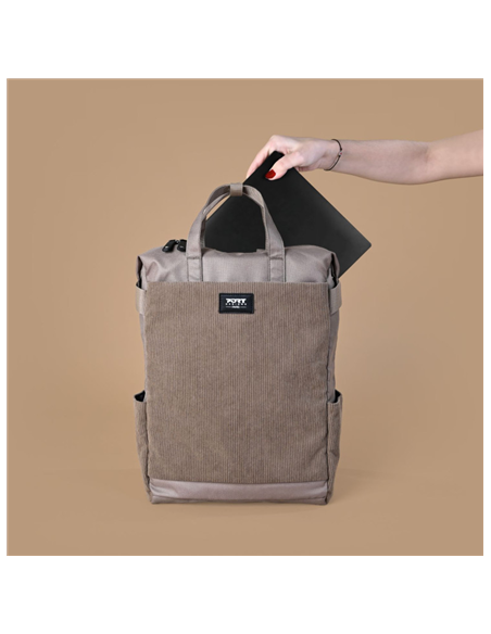 PORT DESIGNS MILANO II | Fits up to size 14-16 " | Backpack | Shoulder strap | Brown